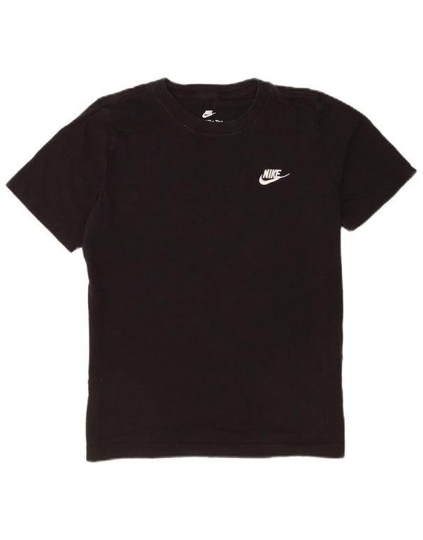 Nike Boys T-Shirt Top 13-14 år XL Sort bomuld
