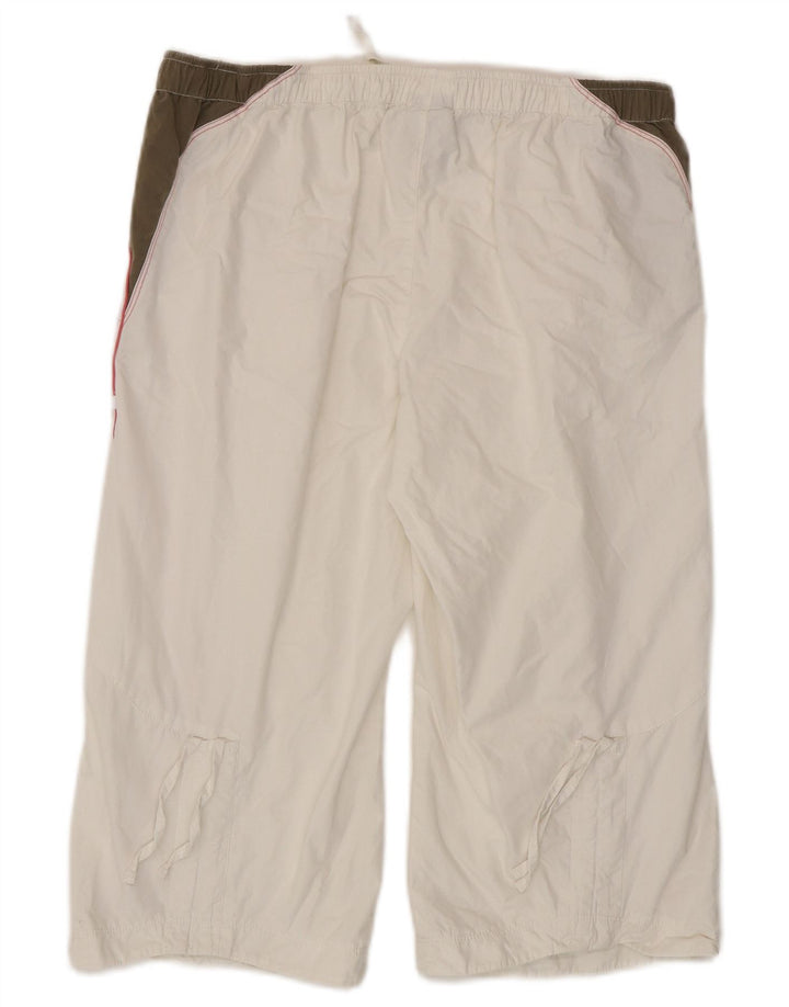 LOTTO Bermuda sportsshorts til kvinder UK 16 Large White Colourblock