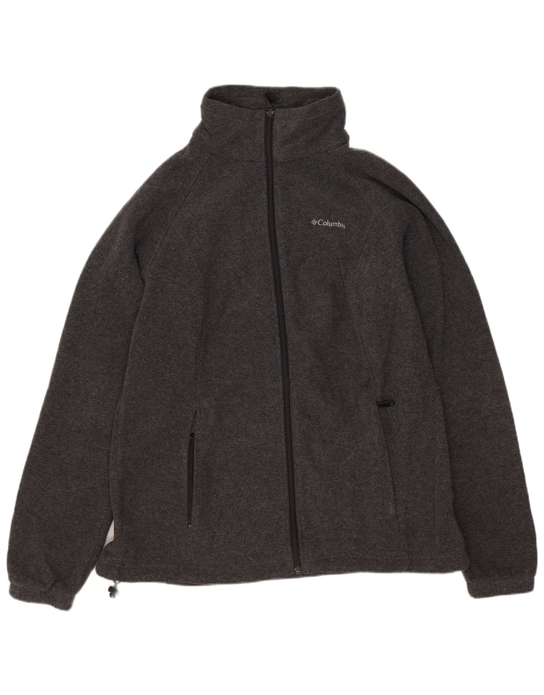 Columbia Dame Fleecejakke UK 16 Stor Grå Polyester