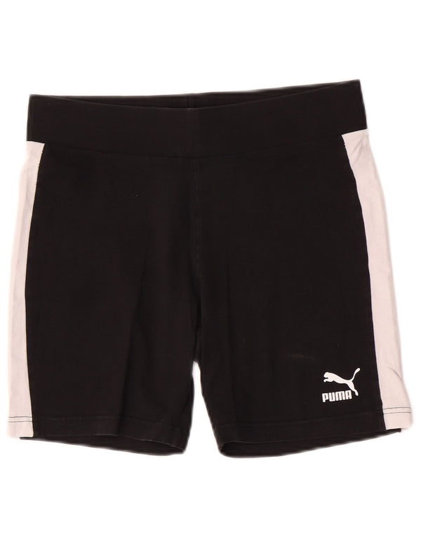 Puma Sportsshorts til piger 13-14 år XL Sort Colourblock