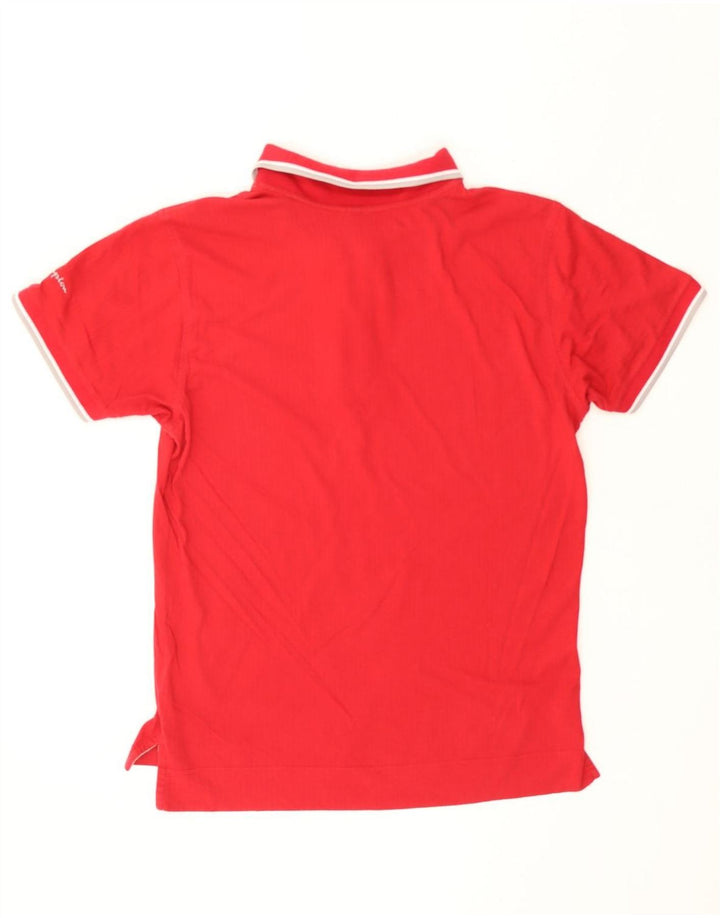 CHAMPION Mens Polo Shirt Medium Red Cotton Vintage Champion and Second-Hand Champion from Messina Hembry 