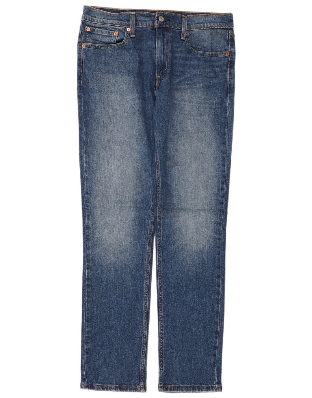 LEVI'S Herre 511 Slim Jeans W32 L32 Blå Bomuld