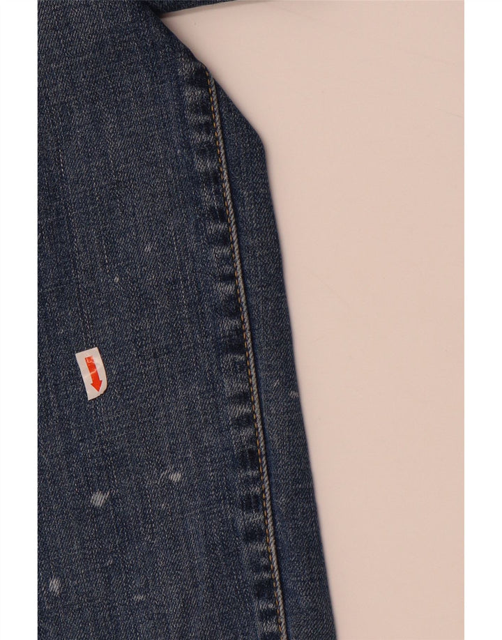 Tommy Hilfiger Herre Straight Jeans W33 L32 Blå Bomuld