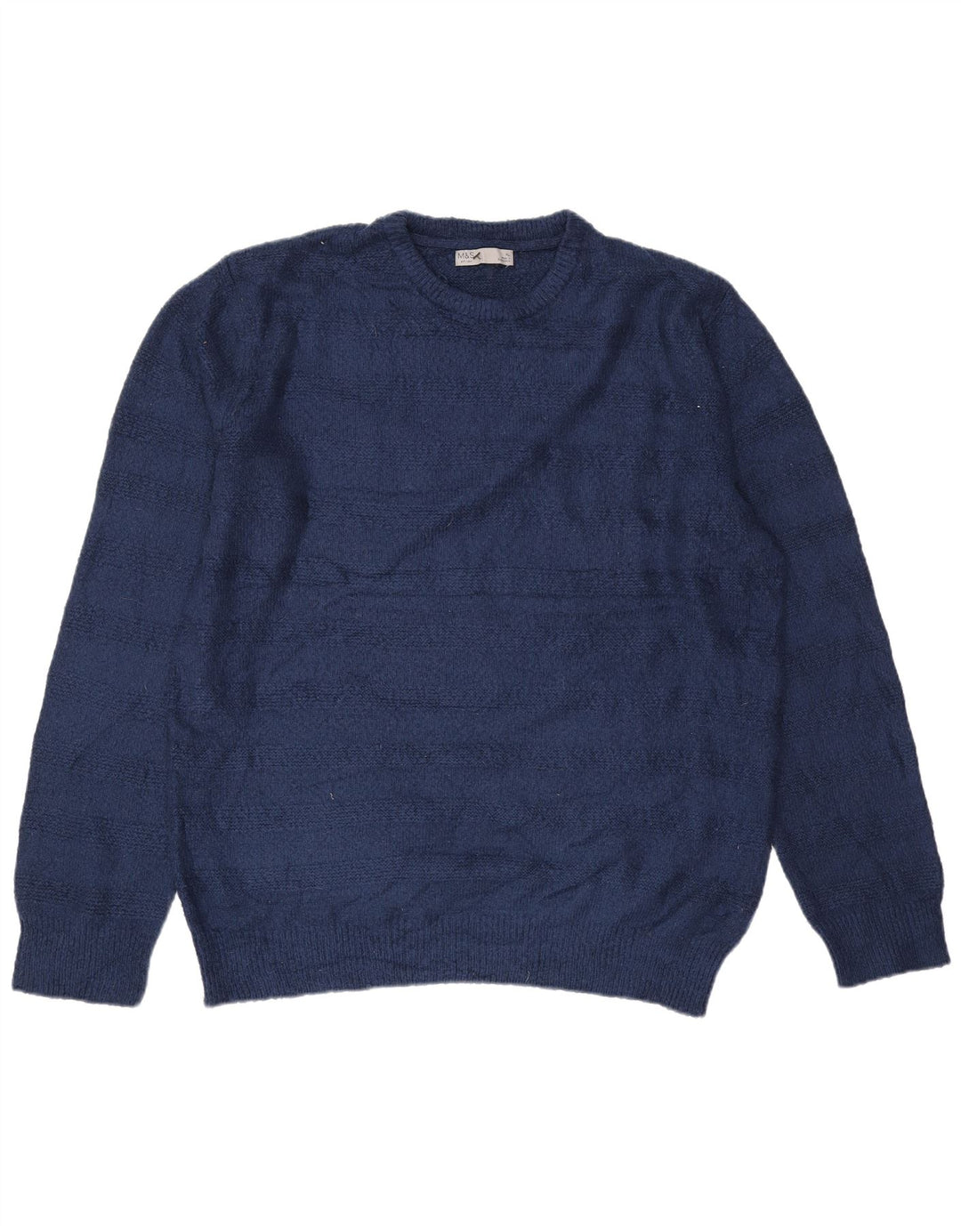 Marks & Spencer Herre sweater med rund hals XL marineblå