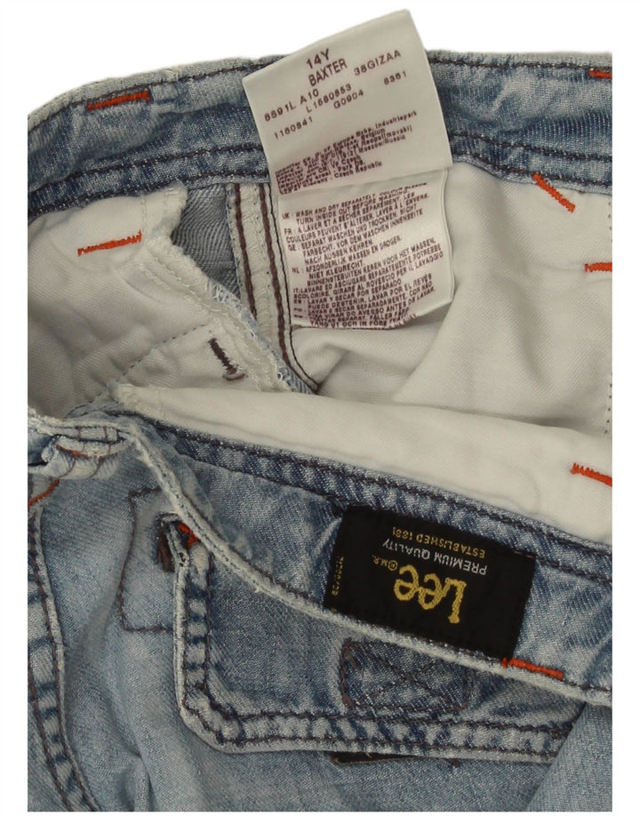 Lee Boys Baxter denimshorts 13-14 år W28 Blue Cotton