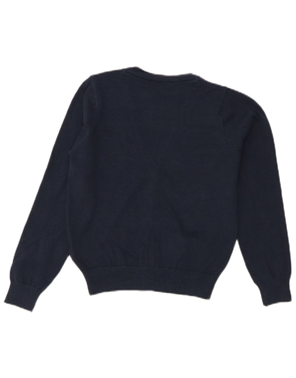 Marks & Spencer Girls Cardigantrøje 8-9 år Marineblå bomuld
