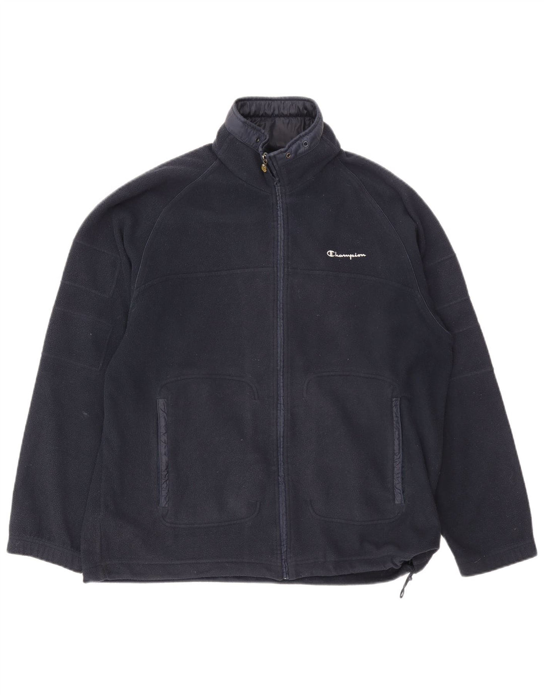 Champion Herre Fleecejakke UK 40 Large Navy Blue