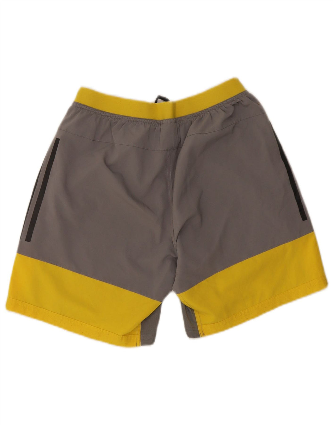 Adidas Sportsshorts til mænd Small Grå Colourblock Polyester