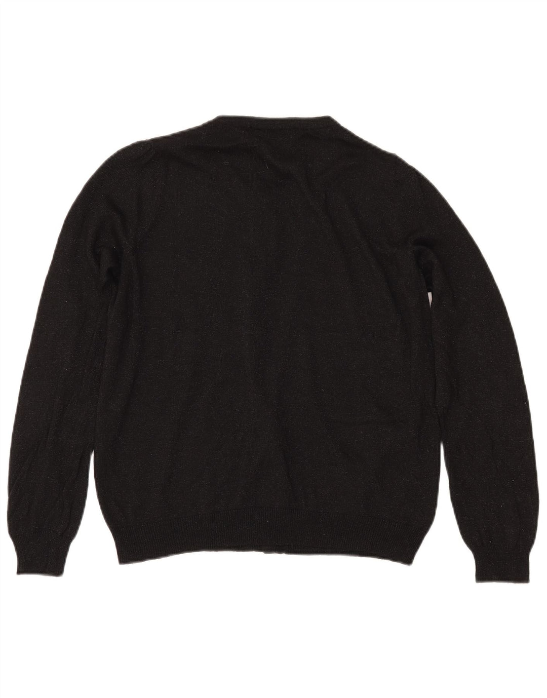 MARKS & SPENCER Dame cardigan sweater UK 14 Medium Black Flecked