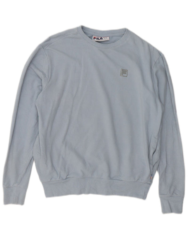 Fila Herre Loose Fit Sweatshirt Jumper XS Blå Bomuld