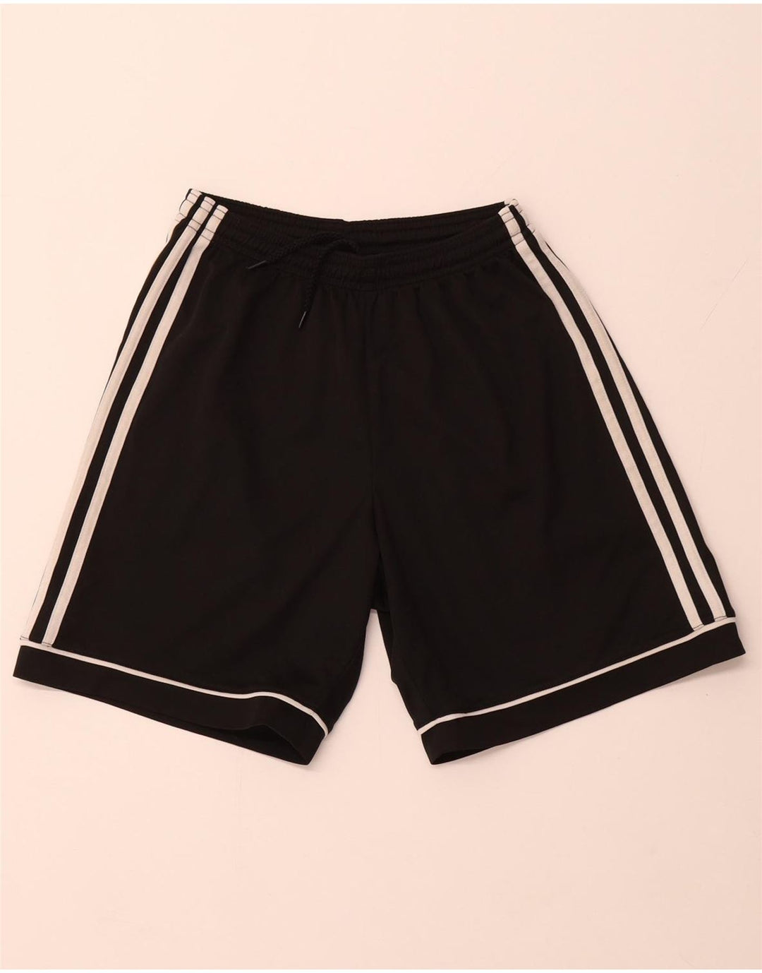 ADIDAS Aeroready Sportsshorts til kvinder UK 10 Small Black Polyester