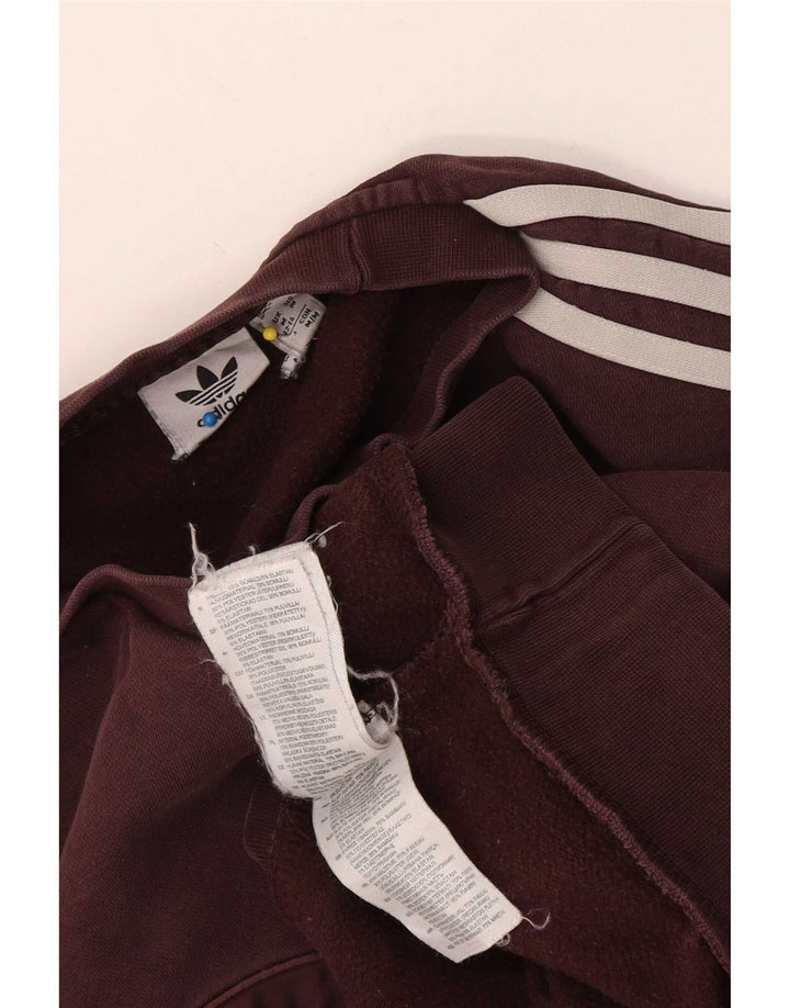 Adidas Dame Grafisk Oversized Sweatshirt Jumper UK 12/14 Medium Brun