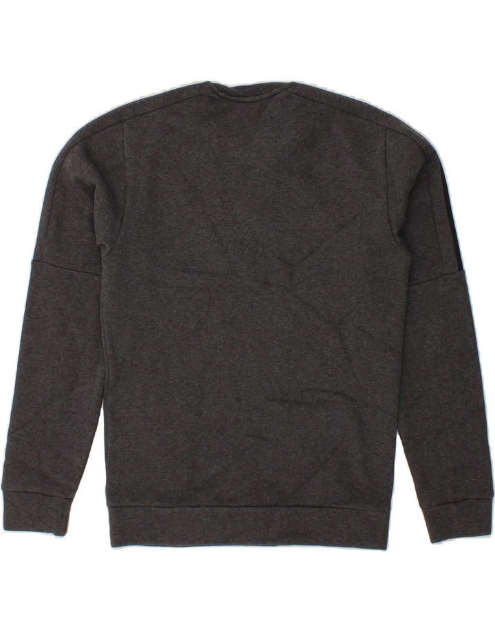 ADIDAS Mens Sweatshirt Jumper XS Grey Cotton Vintage Adidas and Second-Hand Adidas from Messina Hembry 