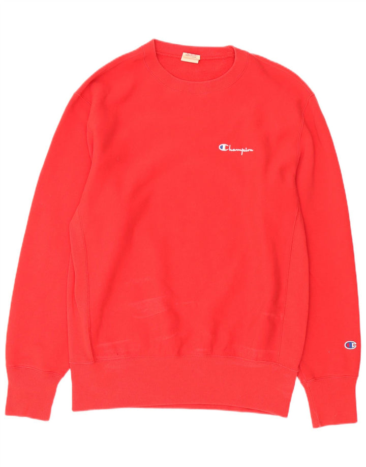 Champion Herre Sweatshirt Jumper XL Rød Bomuld