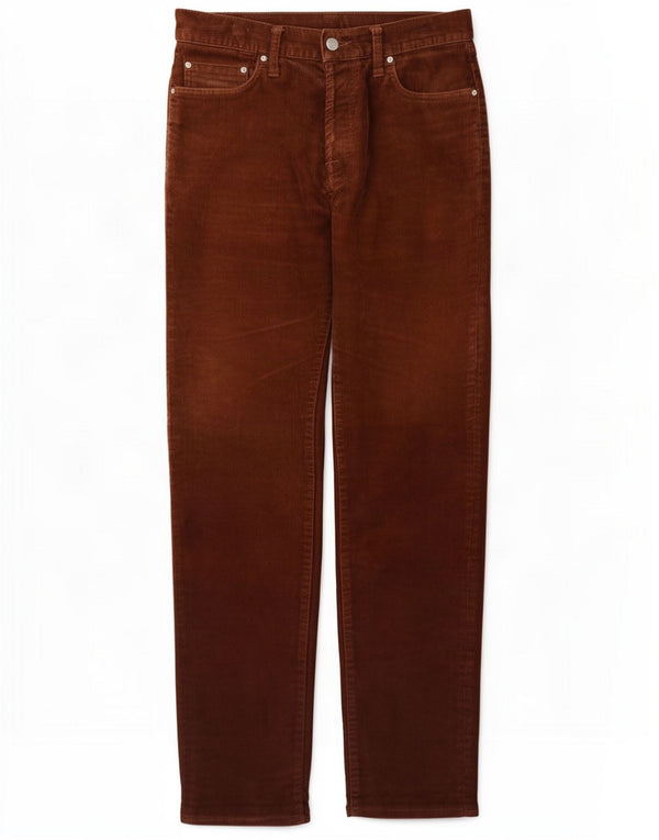 Carhartt Herre Slim Corduroy Bukser W30 L32 Brun Bomuld