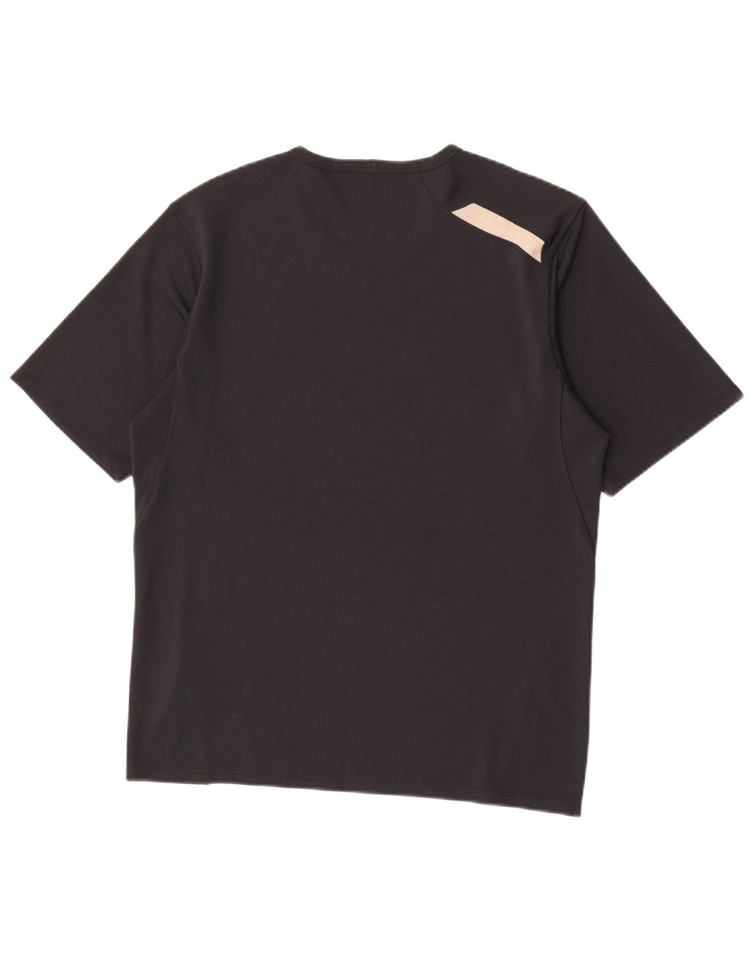 Nike T-shirt top mellem sort polyester til mænd