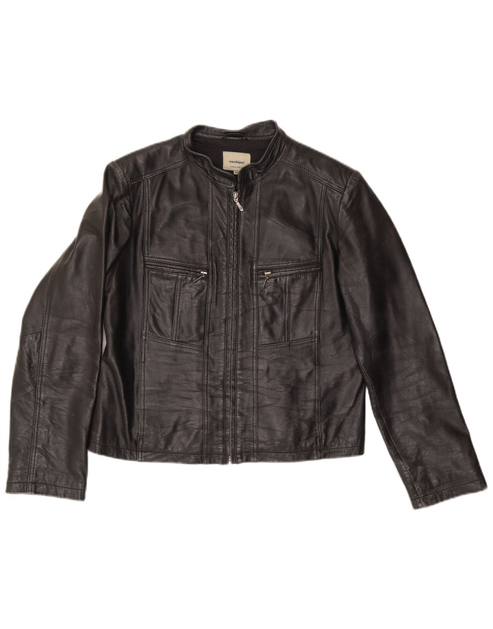 Conbipel Dame Læderjakke IT 48 XL Sort