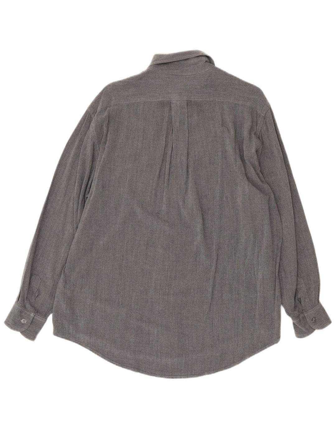 Trussardi herreskjorte XL grå viskose