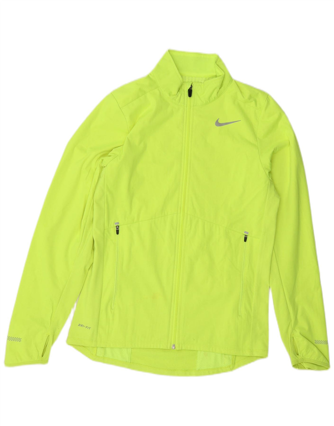 NIKE Herre Dri Fit træningsdragt Topjakke Lille grøn polyester