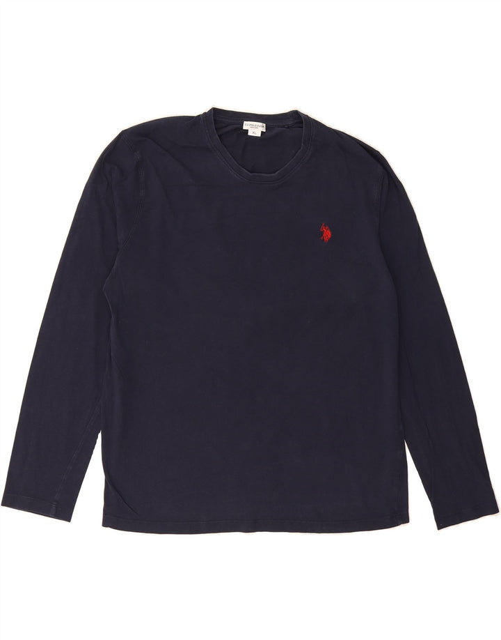 U.S. POLO ASSN. Mens Top Long Sleeve XL Navy Blue Vintage U.S. Polo Assn. and Second-Hand U.S. Polo Assn. from Messina Hembry 