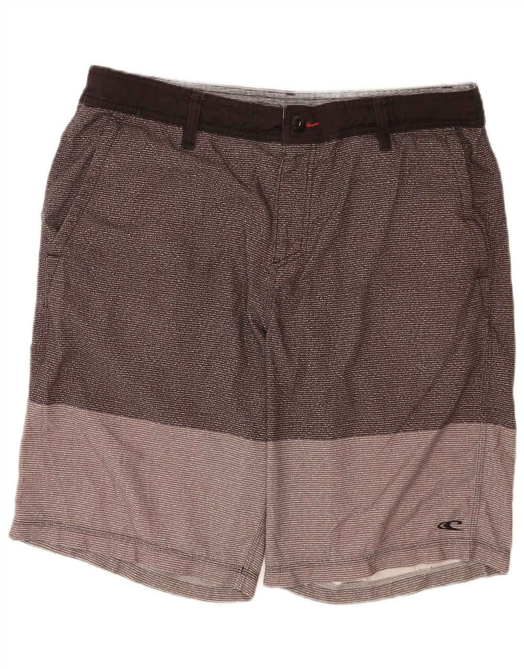 O'Neill Chino Shorts til mænd W34 Large Grå Nålestribet Polyester