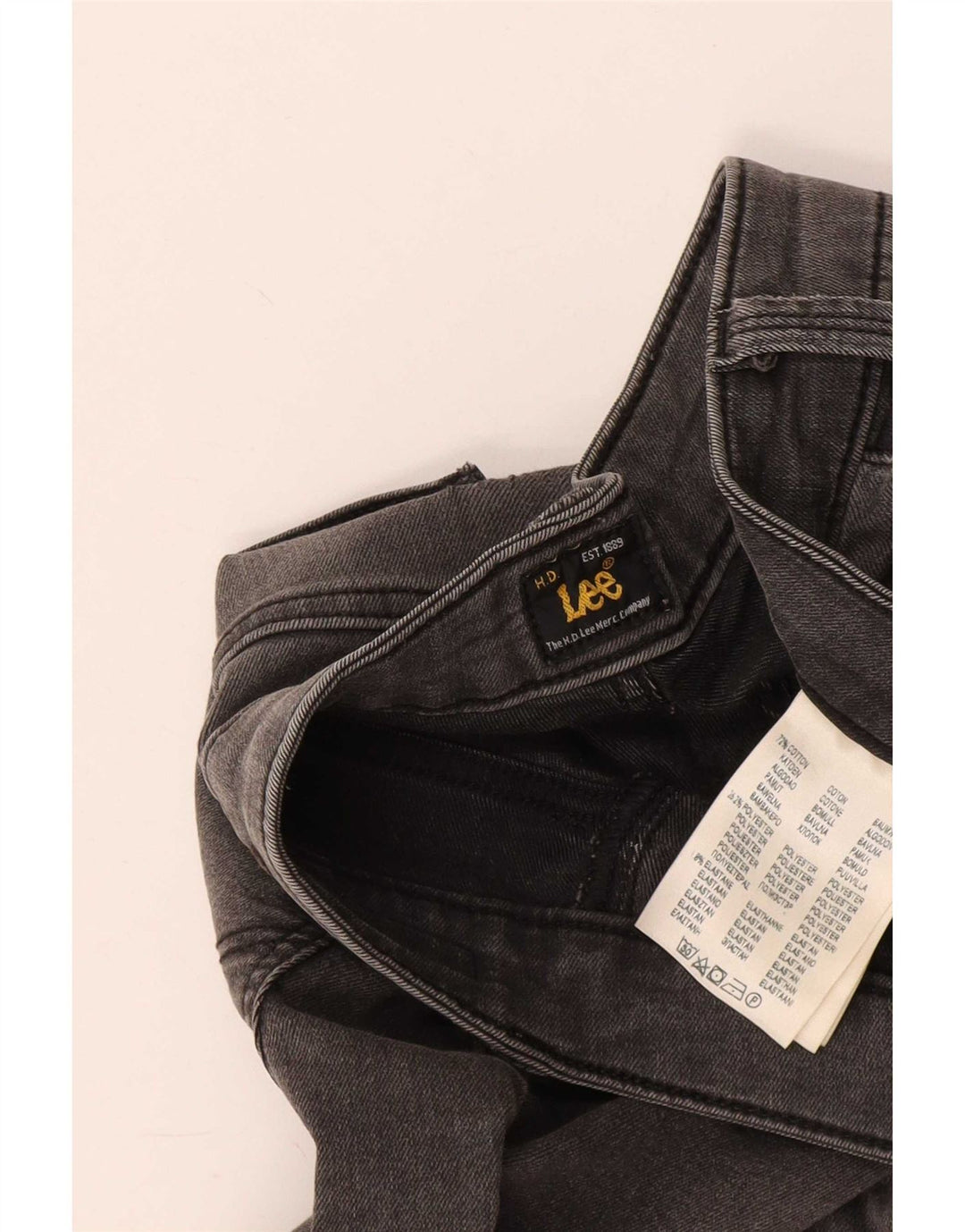 Lee Dame Skinny Jeans W30 L33 Grå Bomuld