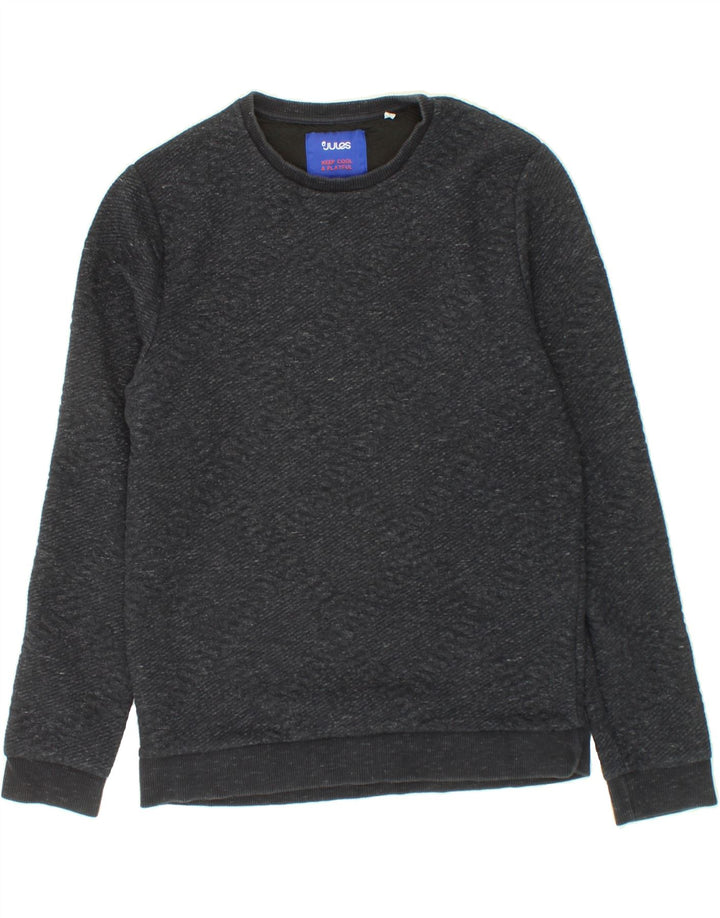 JULES Mens Sweatshirt Jumper Large Navy Blue Vintage Jules and Second-Hand Jules from Messina Hembry 