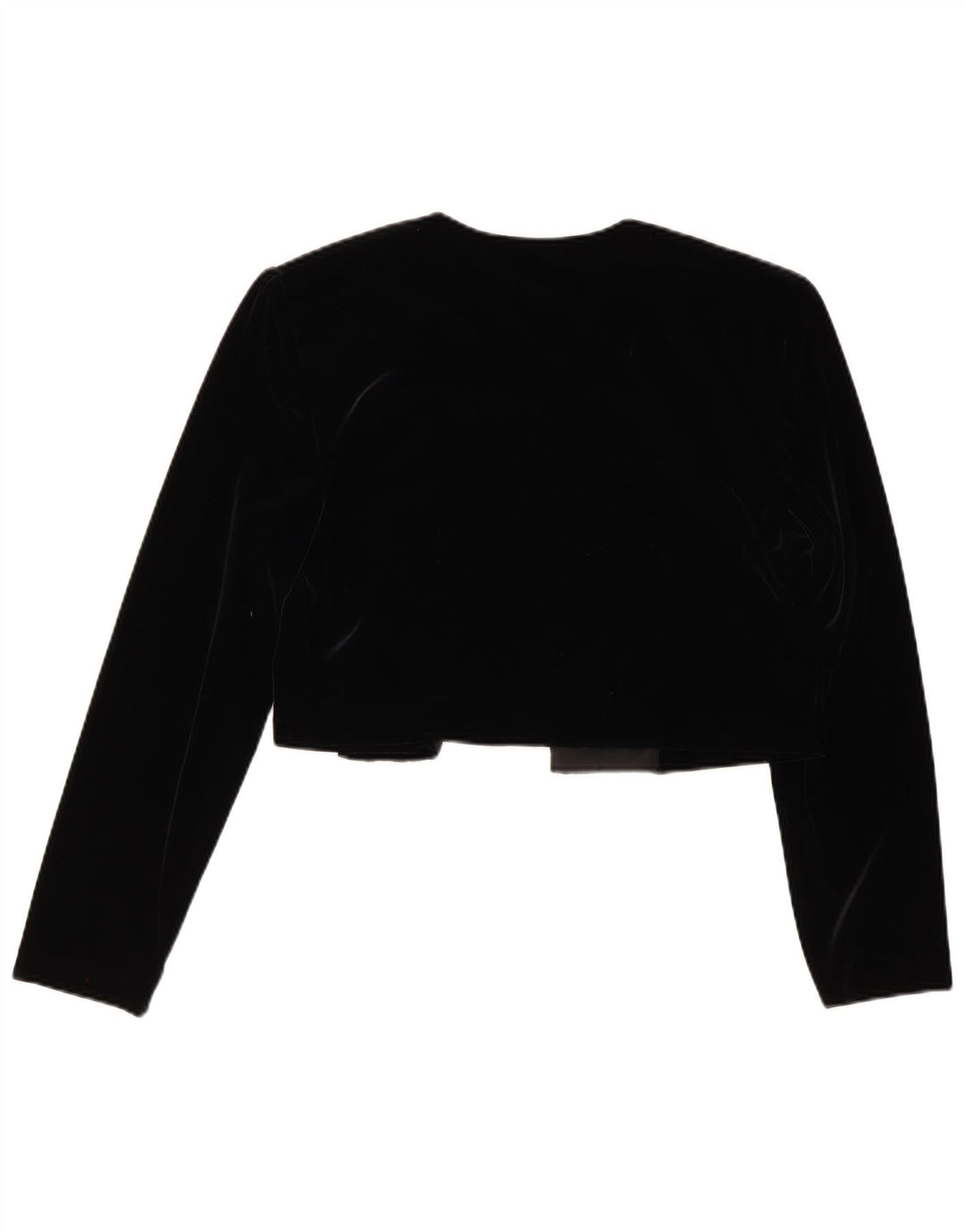 Joseph Ribkoff Womens Velvet Bolero Jacket UK 12 Medium Black