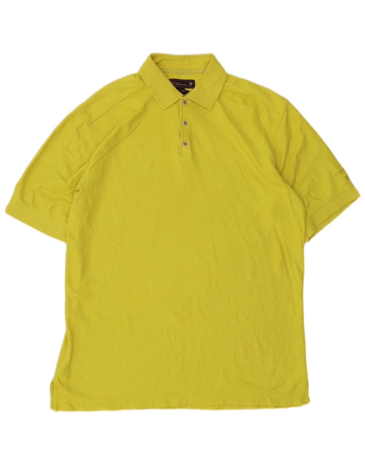 Tommy Bahama herre poloshirt Medium gul bomuld