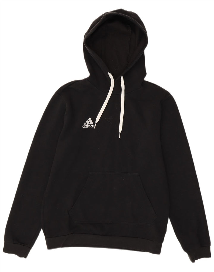 ADIDAS Hættetrøje til mænd, lille sort bomuld
