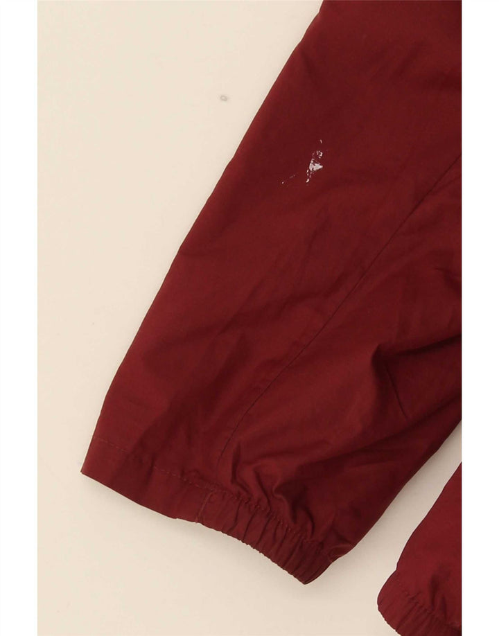Rohan Herre Hooded Windbreaker Jacket UK 38 Medium Burgundy Polyester