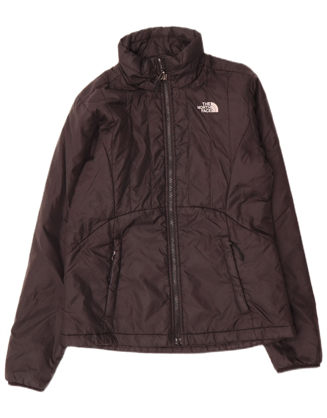 The North Face Dame Polstret Jakke UK 12 Medium Sort Nylon