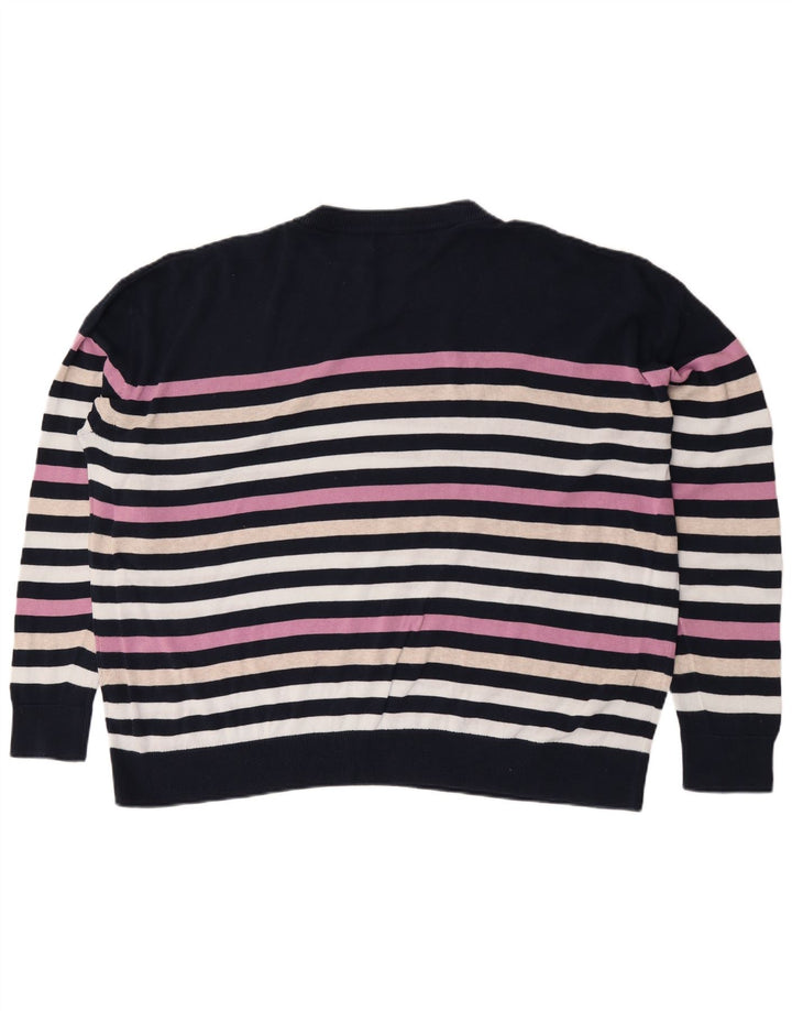 Marks & Spencer Dame sweater med rund hals DK 18 XL Flerfarvet
