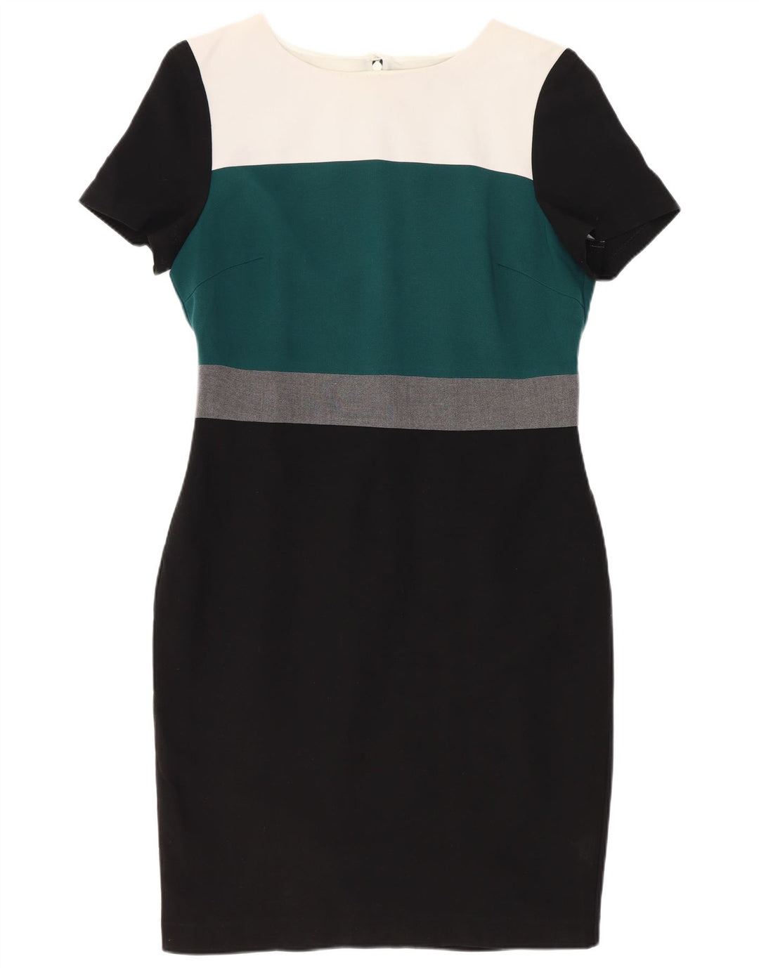 Marks & Spencer Kvinders Skedekjole UK 12 Medium Flerfarvet Colourblock