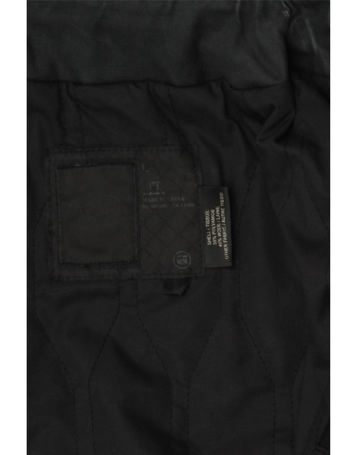 G-Star Herre Windbreaker Jacket UK 40 Stor Sort Polyamid