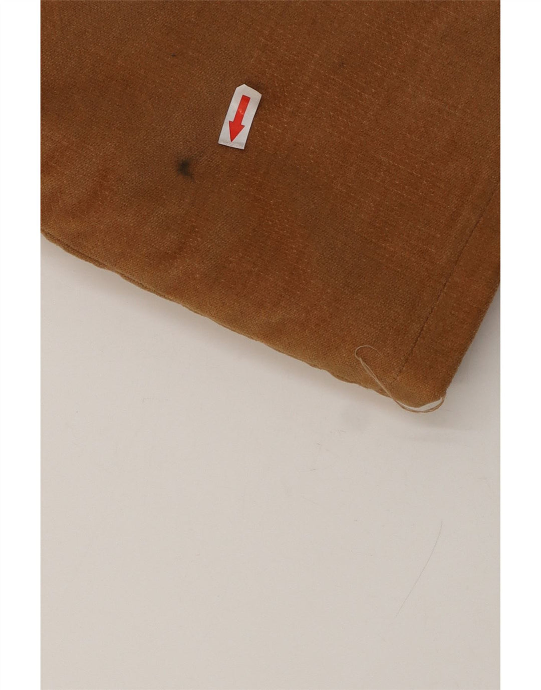 Vintage Sherpa-jakke til mænd UK 40 Stor brun farveblok