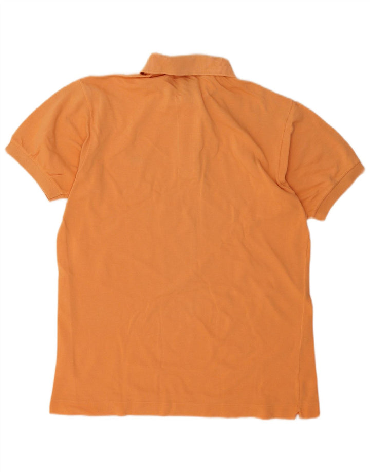 Lacoste herre poloskjorte str. 3 Lille orange bomuld