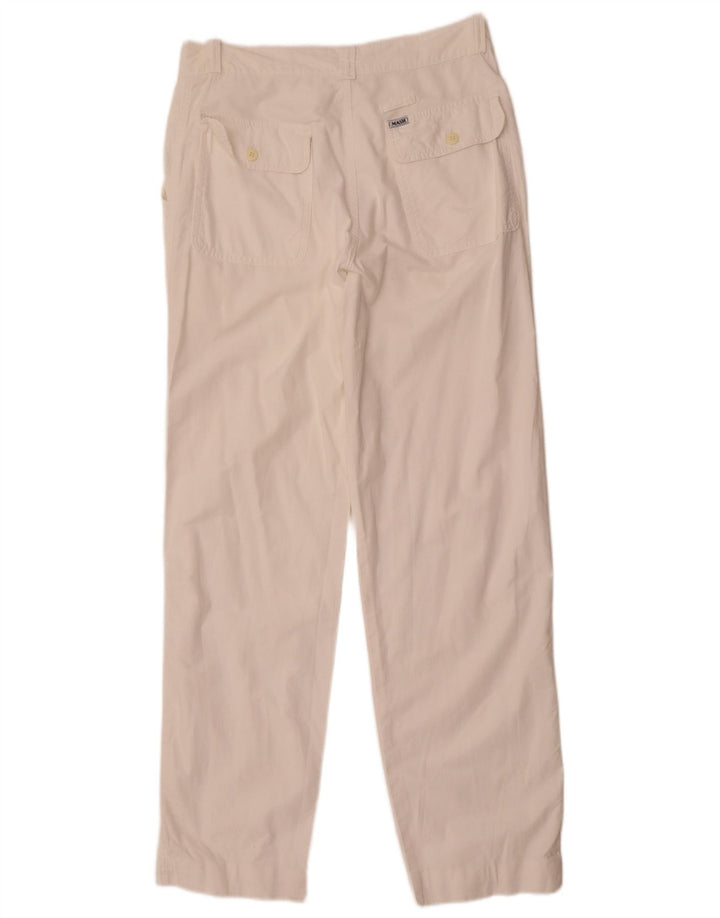 Mash Herre Lige Chino Bukser W30 L32 Hvid