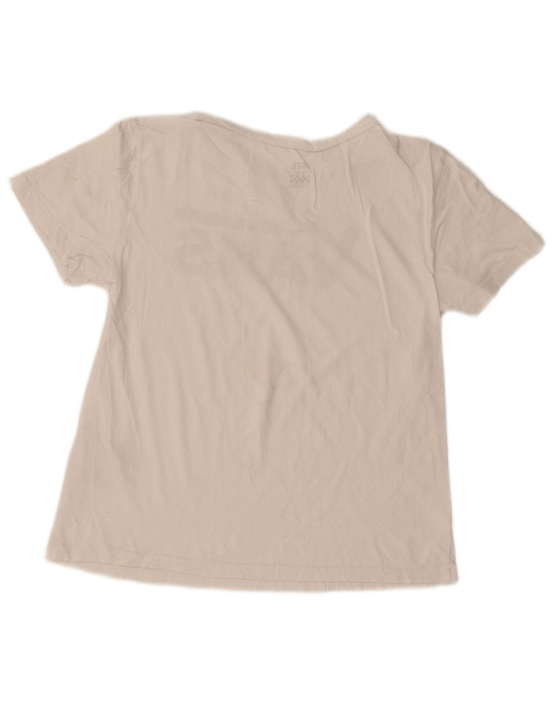 VANS Womens Graphic T-Shirt Top UK 10 Small White Cotton