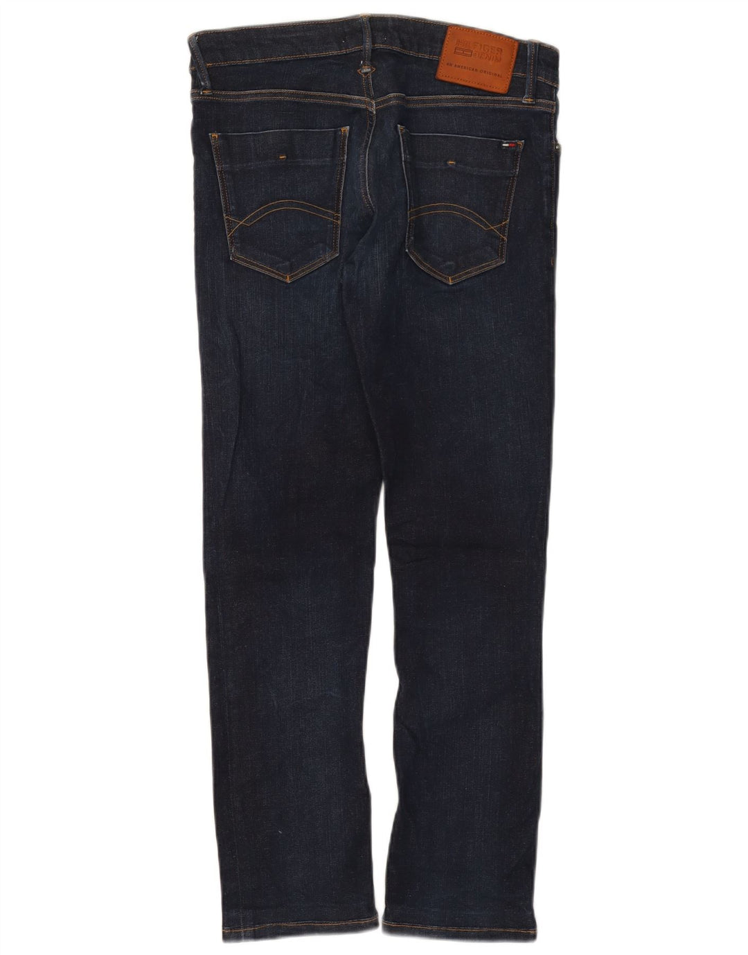 Tommy Hilfiger Dame Slim Jeans W31 L27 Marineblå Bomuld