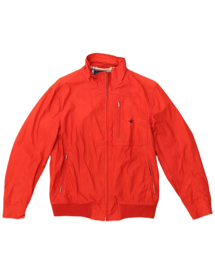 BROOKSFIELD Womens Bomber Jacket IT 48 XL Rød Bomuld