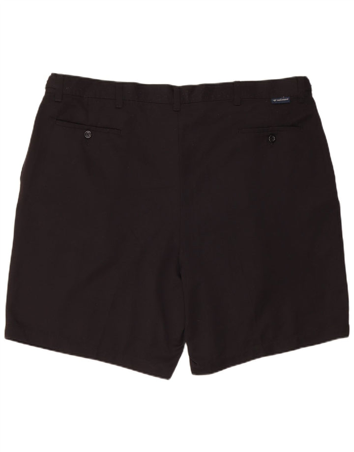 Dockers Herre Pegged Chino Shorts W42 2XL Sort Polyester