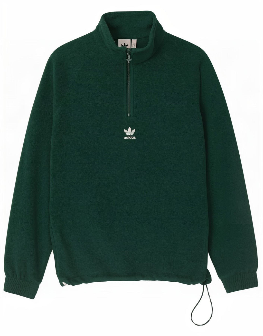 Adidas Herre grafisk fleecetrøje lille grøn polyester