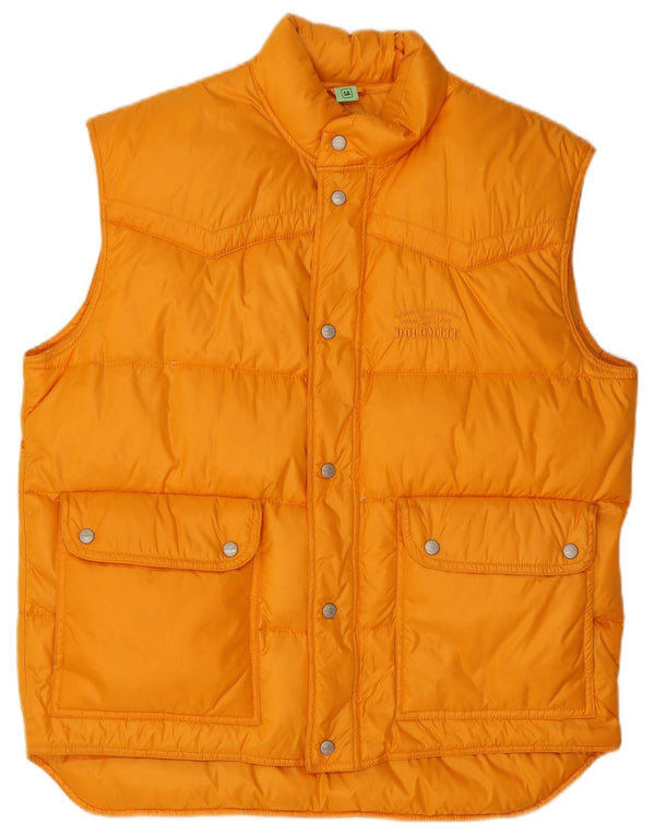 Dolomite Herre Polstret Gilet UK 40 Stor Orange Nylon