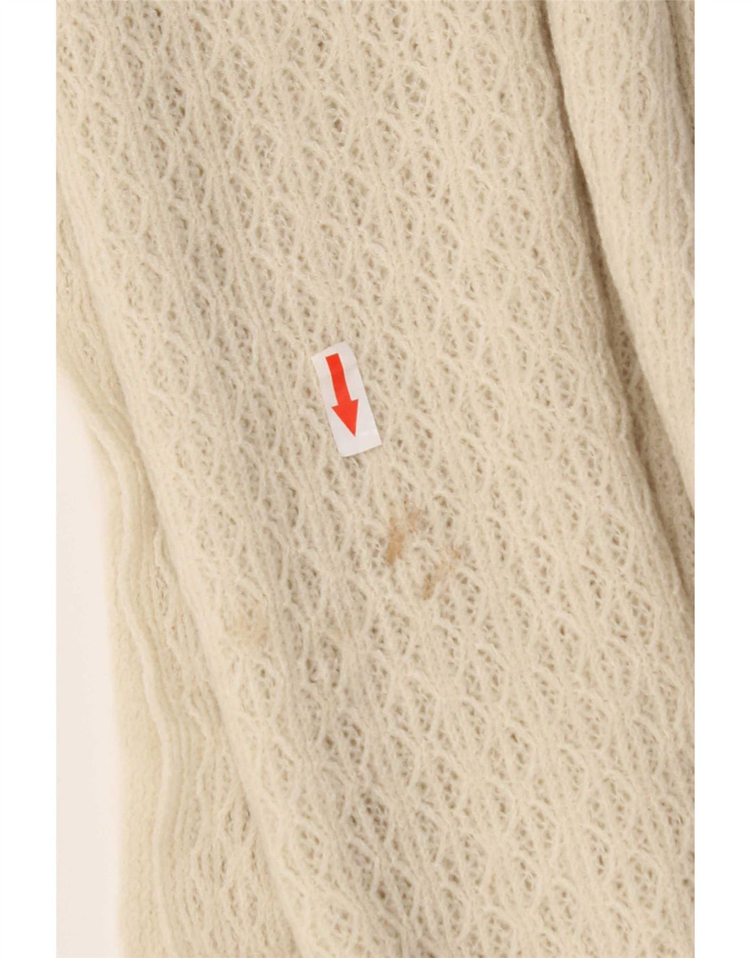 Marks & Spencer Dame Poncho Cardigan Sweater One Size Off White Akryl