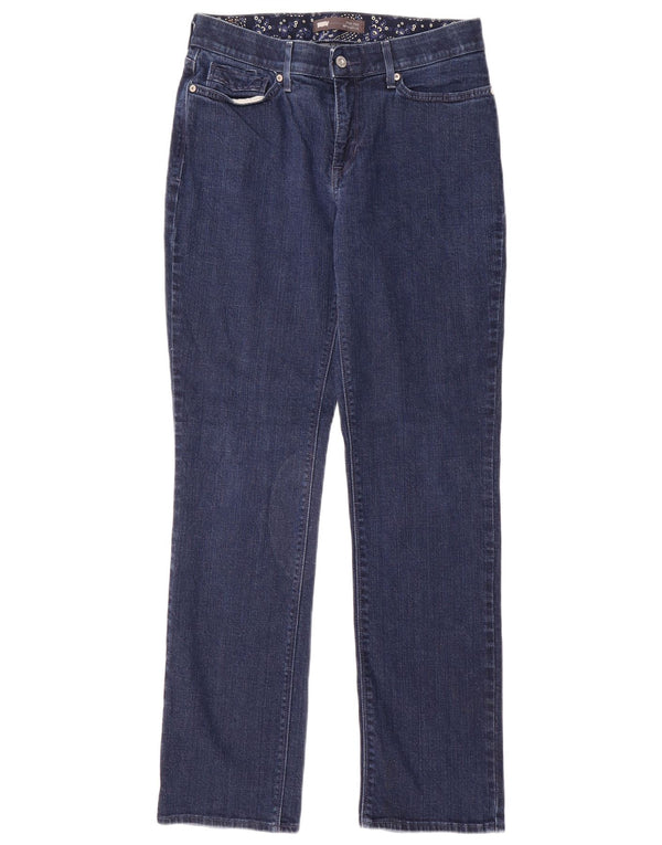 LEVI'S Womens 525 Straight Jeans W30 L31 Navy Blue