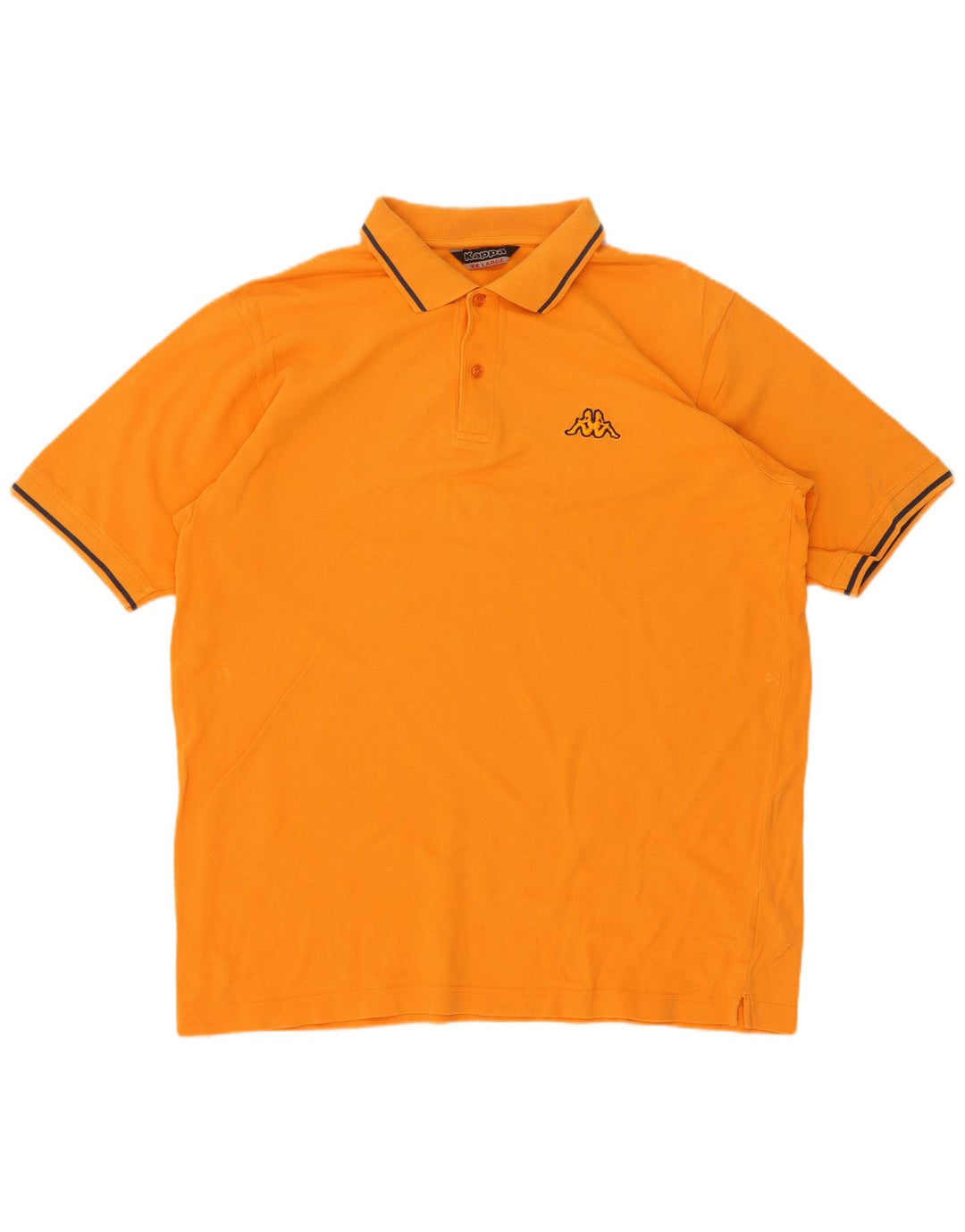 Kappa herre poloshirt 2XL orange bomuld
