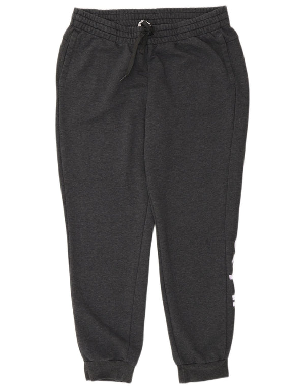Adidas Grafisk træningsdragt bukser til kvinder Joggers UK 20/22 XL Grå Bomuld