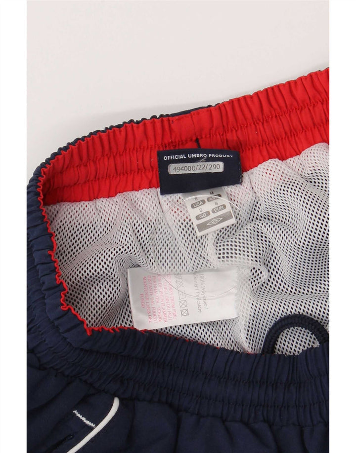 Umbro Herre grafisk træningsdragt Bukser Joggers Small Navy Blue Polyester