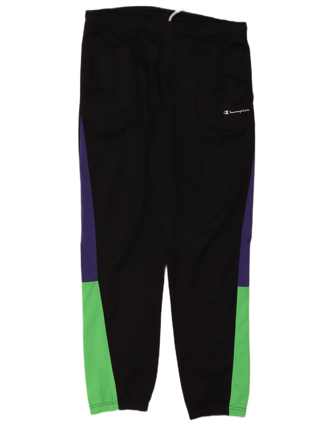 CHAMPION Herre træningsdragt Bukser Joggers XL Sort Colourblock Polyester